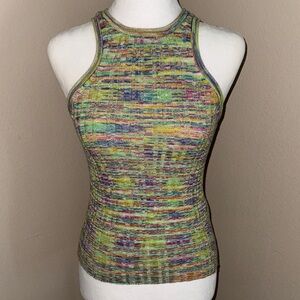 Anthropologie Multicolor Knit Tank Top